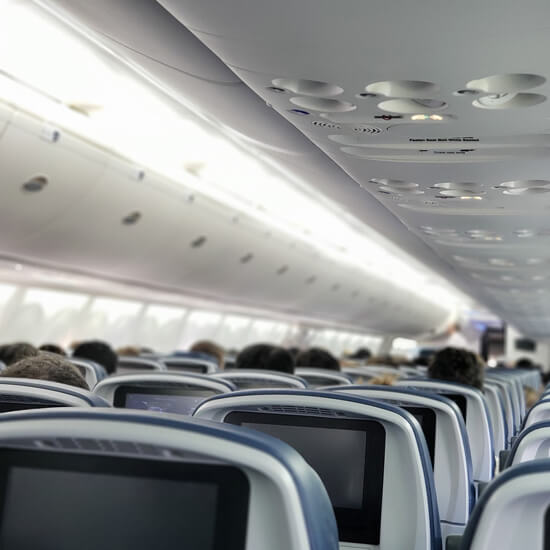 Vliegtuig cabine - BagageKiezer.nl